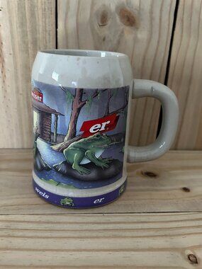 1995 Anheuser-Busch Bud-Frog Beer Stein Budweiser Numbered Collectible